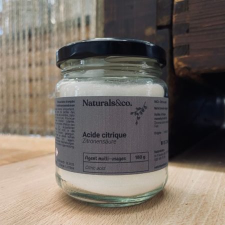 Acide citrique 180g - ménage au naturel - Naturals&co