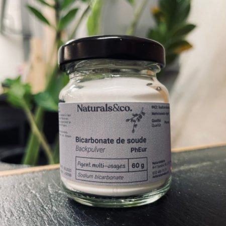 Bicarbonate de soude 60g - Principe actif - Ingrédient cosmétique maison - Naturals&co