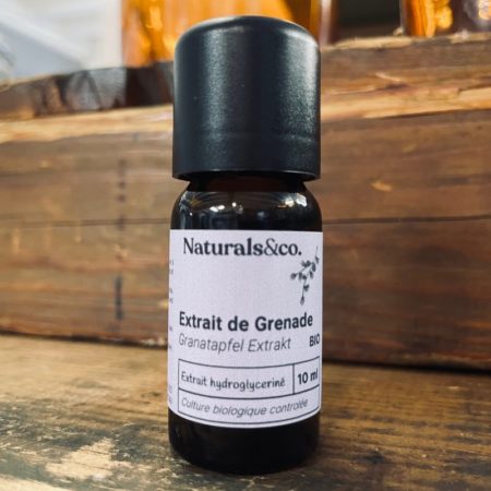 Extrait hydroglyceriné de Grenade BIO - 10 ml - Ingrédient cosmétique maison - Naturals&co