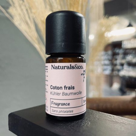 Fragrance cosmétique Coton frais - 5 ml - Parfum - Naturals & co