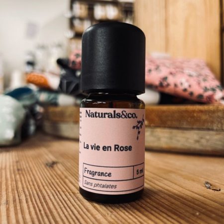 Fragrance cosmétique La vie en Rose - 5 ml - Parfum - Naturals & co