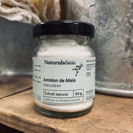 Amidon de Maïs 30 g - Ingrédient cosmétique maison - Principe actif - Naturals&co