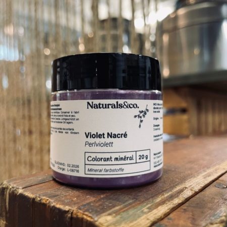 Colorant minéral violet nacré - Ingrédient cosmétique maison - Naturals&co