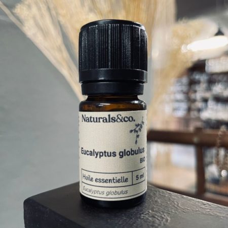 Huile essentielle d'Eucalyptus globulus BIO - 5 ml - Ingrédient cosmétique maison - Parfum - Principe actif - Naturals&co
