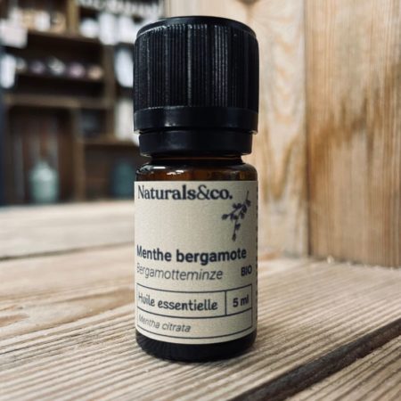 Huile essentielle de Menthe bergamote BIO - 5 ml - Ingrédient cosmétique maison - Parfum - Principe actif - Naturals&co