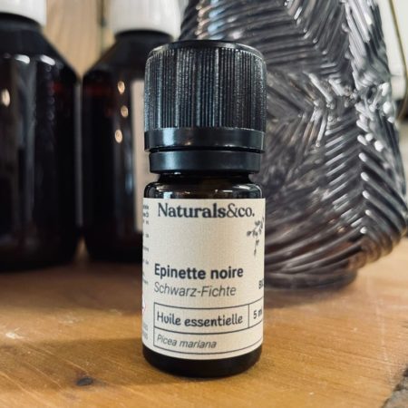 Huile essentielle d’Epinette noire BIO 5 ml - Ingrédient cosmétique maison - Parfum -Principe actif - Naturals&co