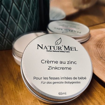 Crème au Zinc - Natur'Mel - Soin bébé - Cosmétique naturelle