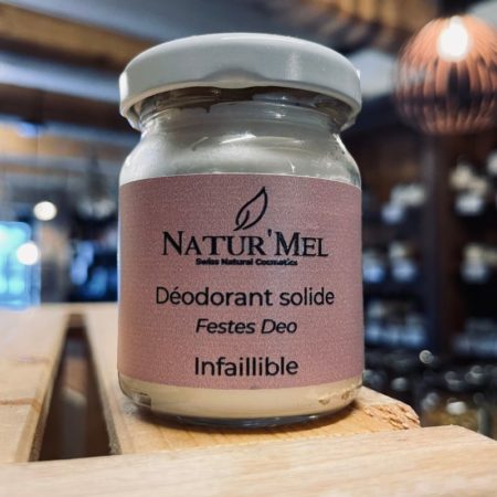 Déodorant solide L’Infaillible - Natur'Mel - Cosmétique naturelle