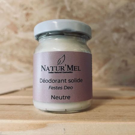 Déodorant solide Neutre - Natur'Mel - Cosmétique naturelle