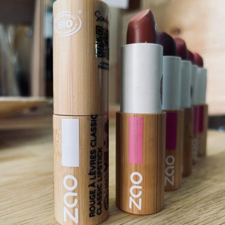 Rouges à lèvres Classic BIO - ZAO Make-Up - Maquillage naturel - Beauté au naturel