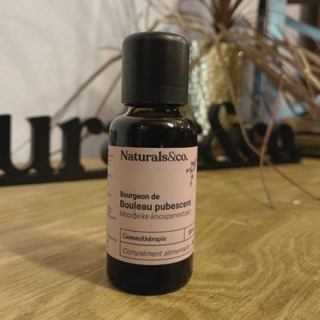 Bouleau Pubescent - Gemmothérapie - Naturalsandco - Naturals&co